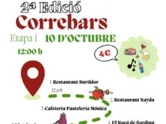 Onil convoca la segona edició del ‘CorreBars’ amb 14 establiments participants per als dies 10 i 31 d’octubre
